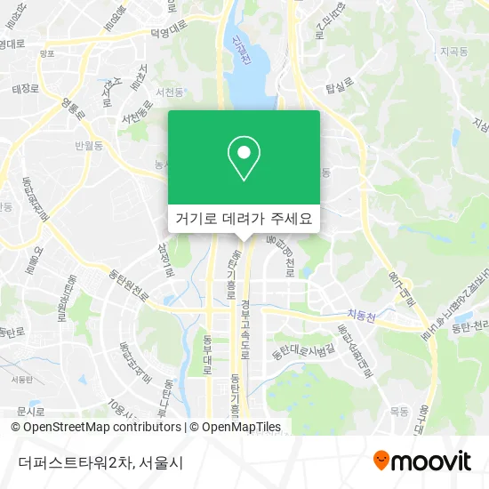 더퍼스트타워2차 지도
