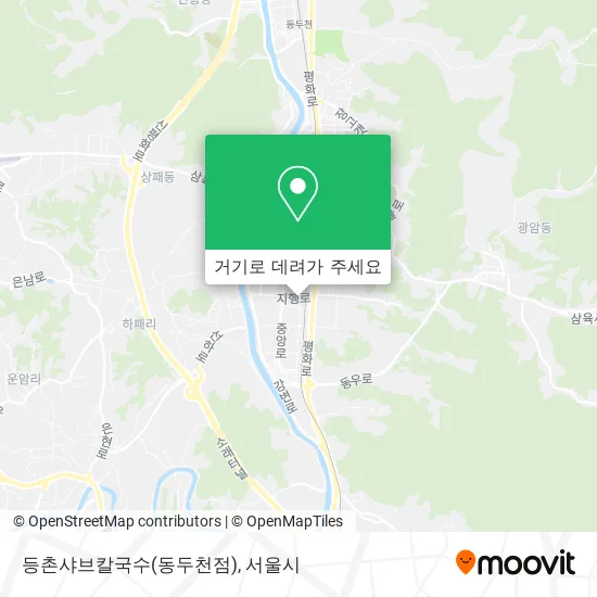 등촌샤브칼국수(동두천점) 지도