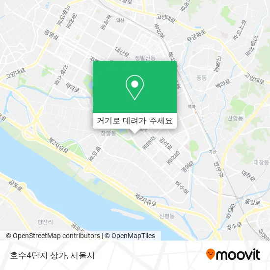 호수4단지 상가 지도