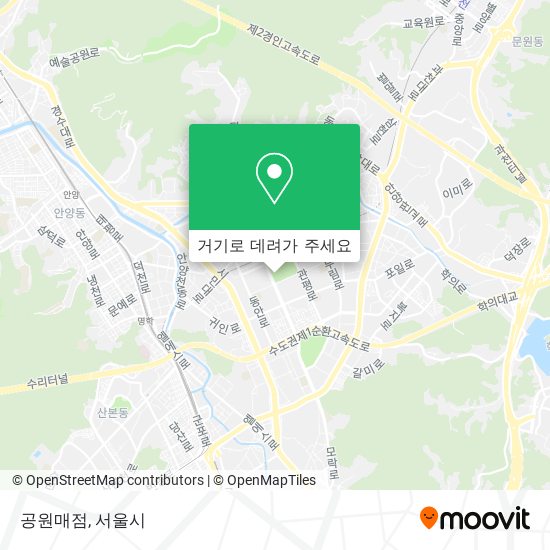 공원매점 지도