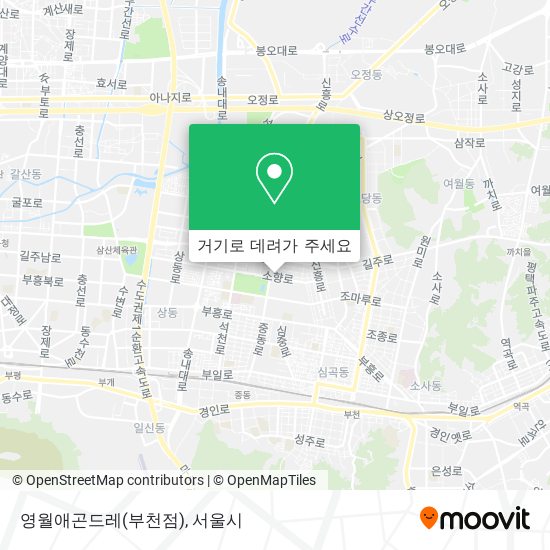 영월애곤드레(부천점) 지도