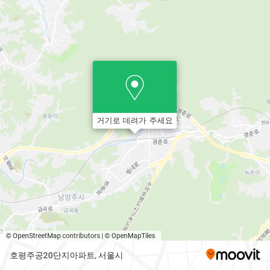 호평주공20단지아파트 지도