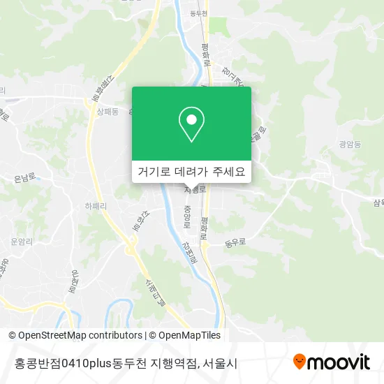홍콩반점0410plus동두천 지행역점 지도