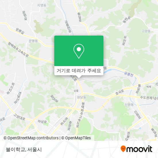 불이학교 지도