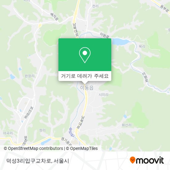 덕성3리입구교차로 지도