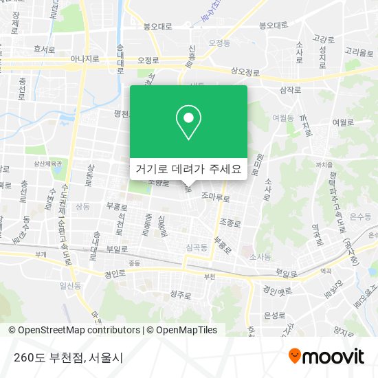 260도 부천점 지도