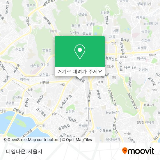 티엠타운 지도