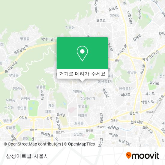 삼성아트빌 지도