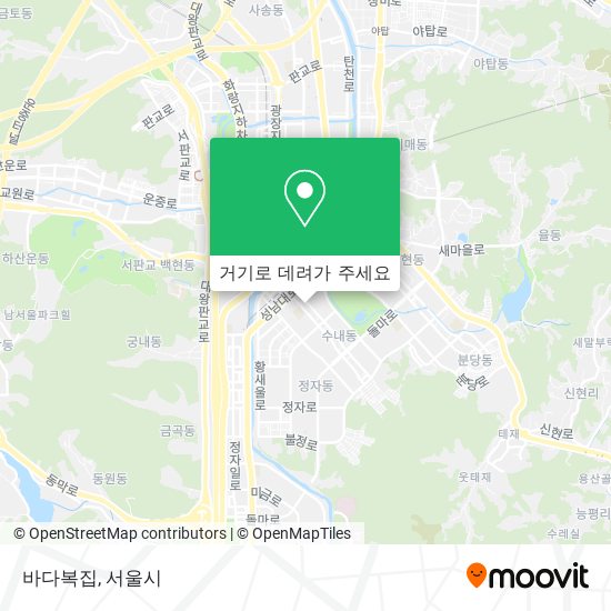 바다복집 지도