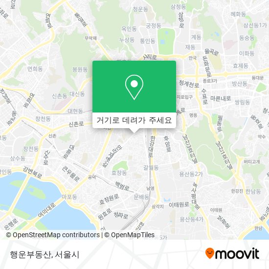 행운부동산 지도