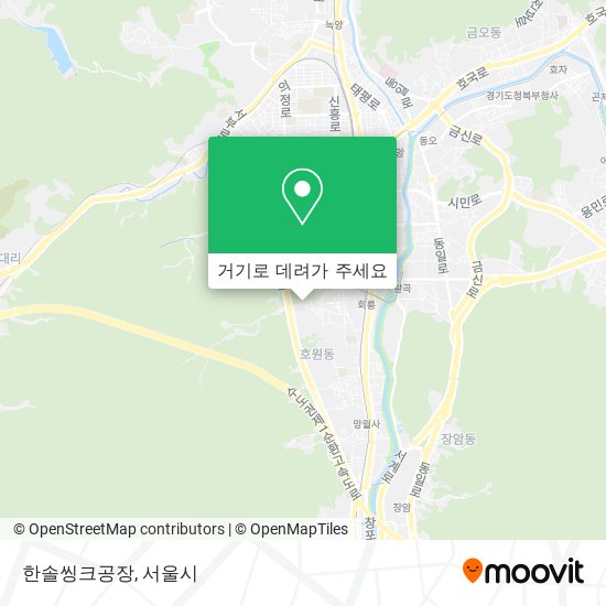 한솔씽크공장 지도