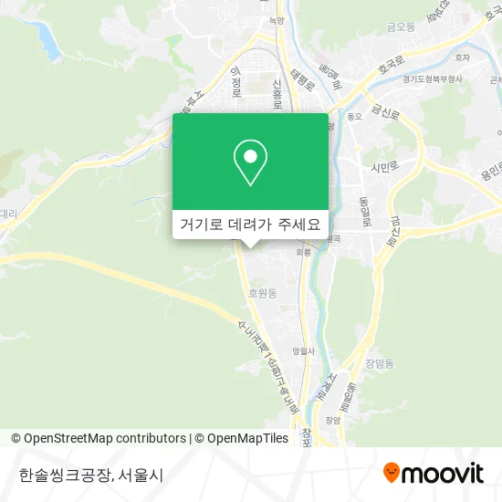 한솔씽크공장 지도