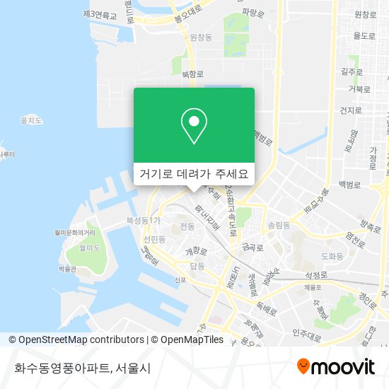 화수동영풍아파트 지도
