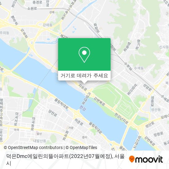 덕은Dmc에일린의뜰아파트(2022년07월예정) 지도