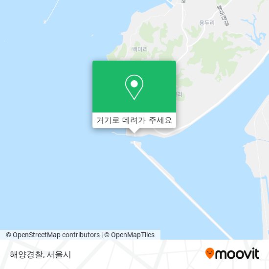 해양경찰 지도