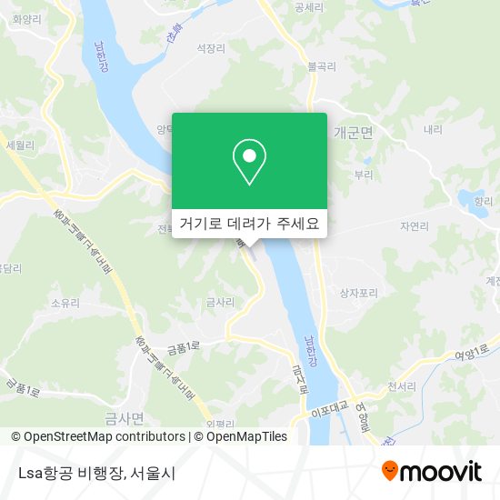 Lsa항공 비행장 지도
