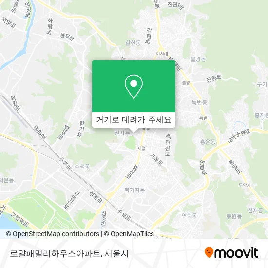 로얄패밀리하우스아파트 지도