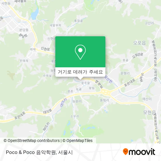 Poco & Poco 음악학원 지도