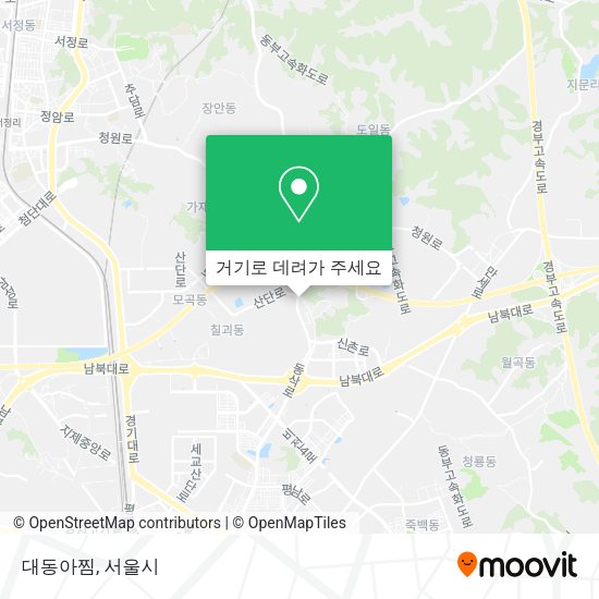 대동아찜 지도