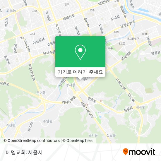 베델교회 지도