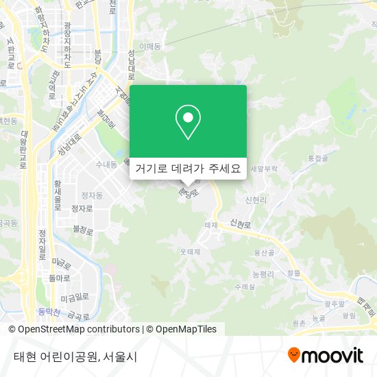 태현 어린이공원 지도