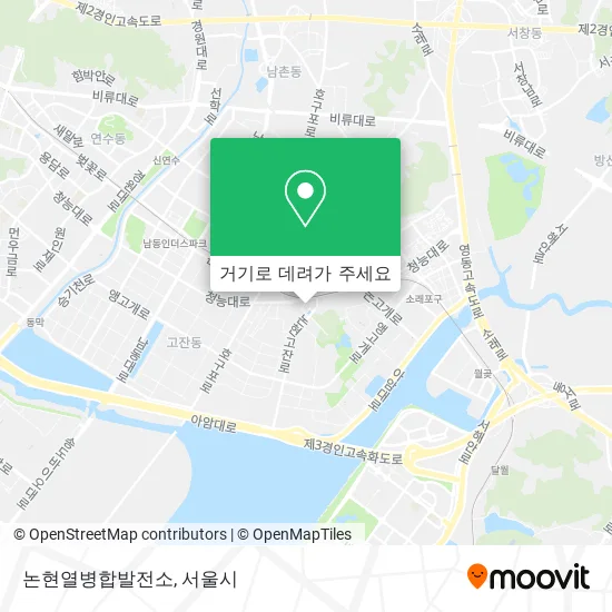 논현열병합발전소 지도