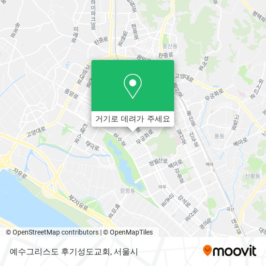 예수그리스도 후기성도교회 지도