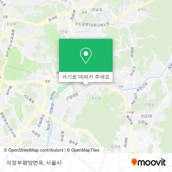 의정부평양면옥 지도