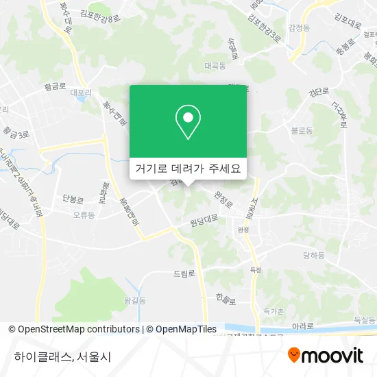 하이클래스 지도