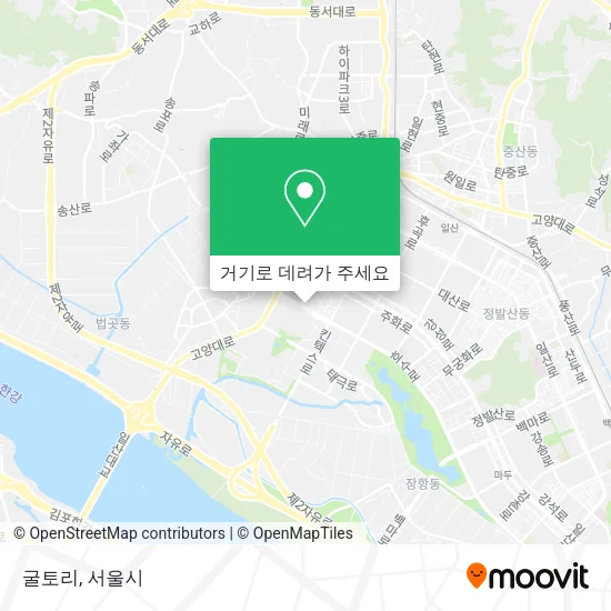 굴토리 지도