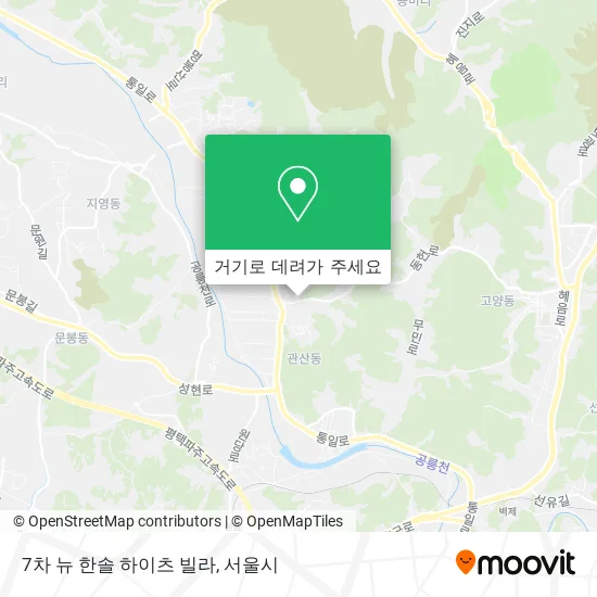 7차 뉴 한솔 하이츠 빌라 지도