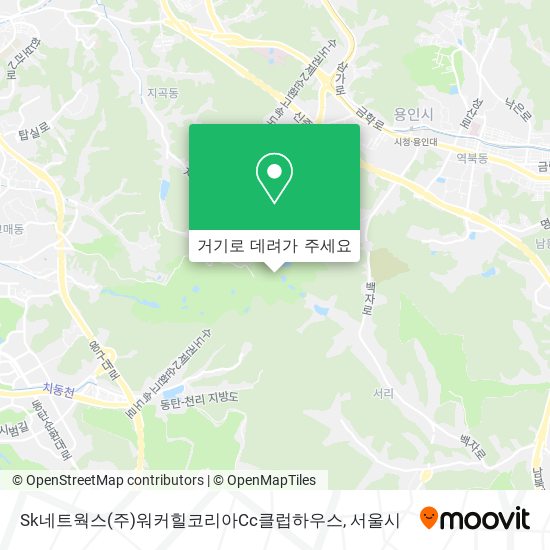 Sk네트웍스(주)워커힐코리아Cc클럽하우스 지도