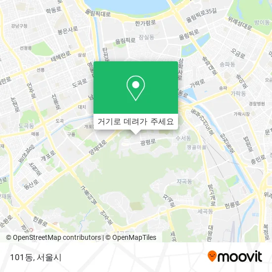 101동 지도