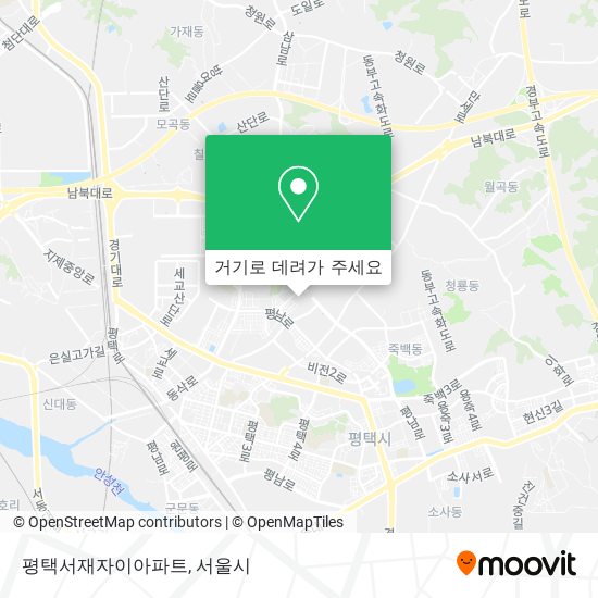 평택서재자이아파트 지도
