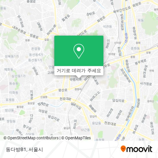 동다방B1 지도