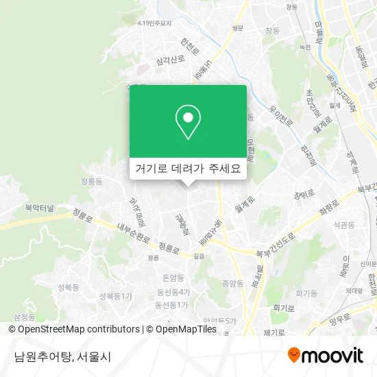남원추어탕 지도