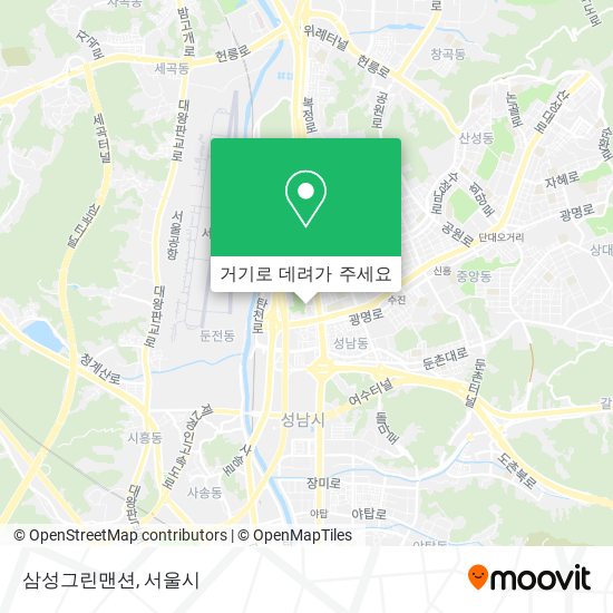 삼성그린맨션 지도