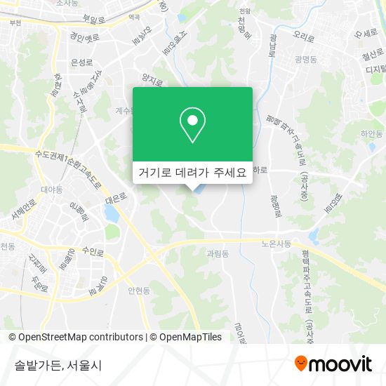 솔밭가든 지도