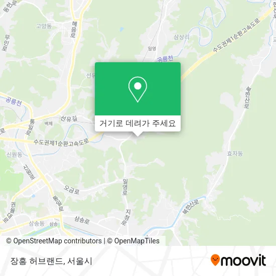 장흥 허브랜드 지도