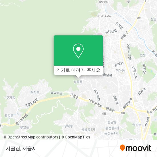 시골집 지도