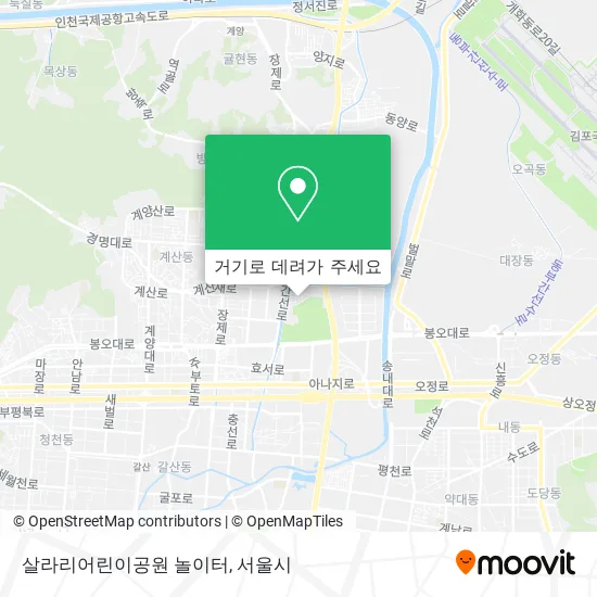 살라리어린이공원 놀이터 지도