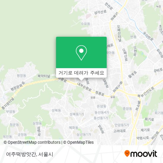 여주떡방앗간 지도