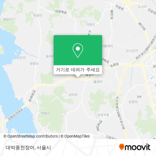 대박풍천장어 지도