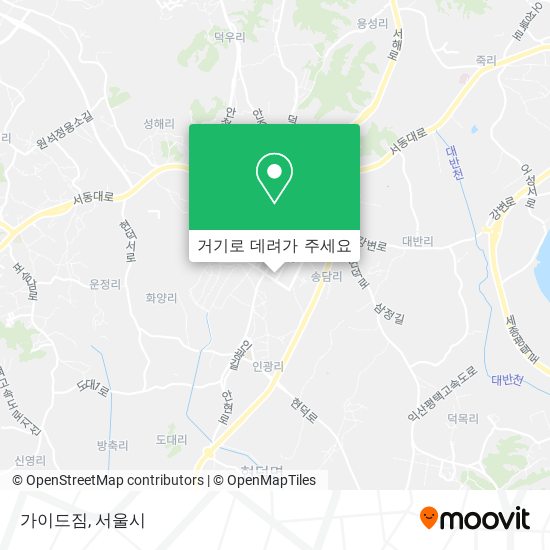 가이드짐 지도