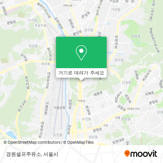 경원셀프주유소 지도