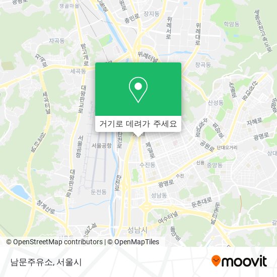 남문주유소 지도