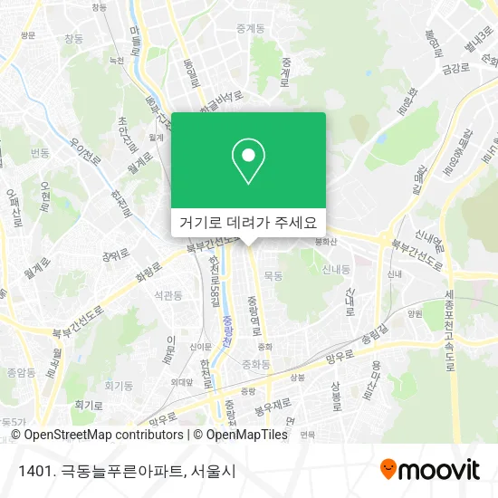1401. 극동늘푸른아파트 지도