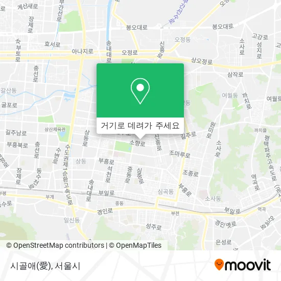 시골애(愛) 지도