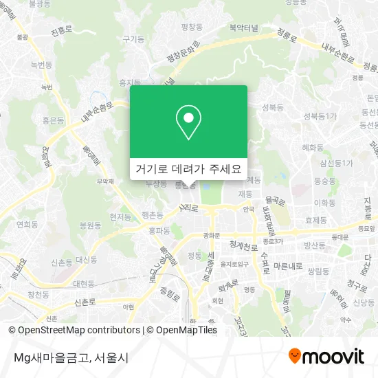 Mg새마을금고 지도