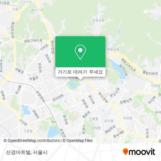 선경아트빌 지도